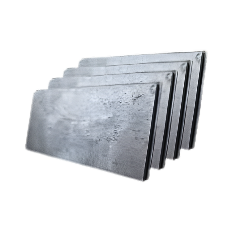 Concrete panels stacked for construction projects, showcasing heavy-duty materials used in commercial and residential installations, relevant to crane rental services by MacDonald Crane.